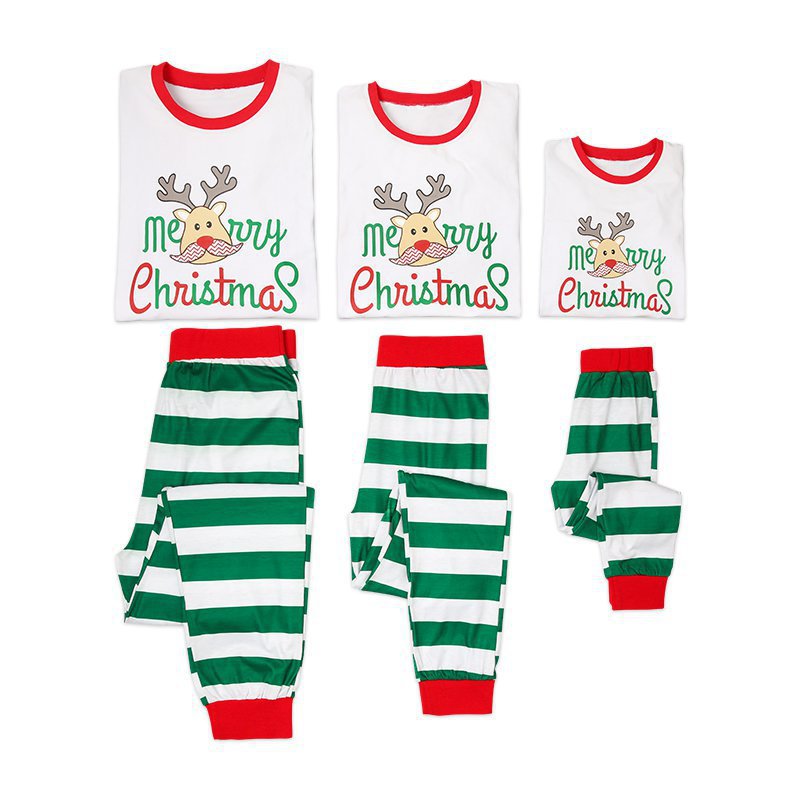 Candy Stripe Christmas Matching Family Pajamas 3