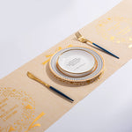 Reindeer and Snowman Christmas Table Runner
