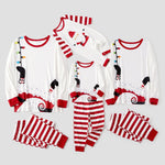 Colorblock Christmas Matching Family Lounge Set 1