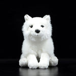 Fluffy Arctic Fox Plush Toy