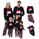 Santa Hat Matching Family Christmas Pajamas 1