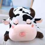 Coussin peluche vache mignonne