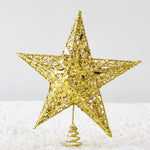 Estrela de Metal para Topo de Árvore de Natal