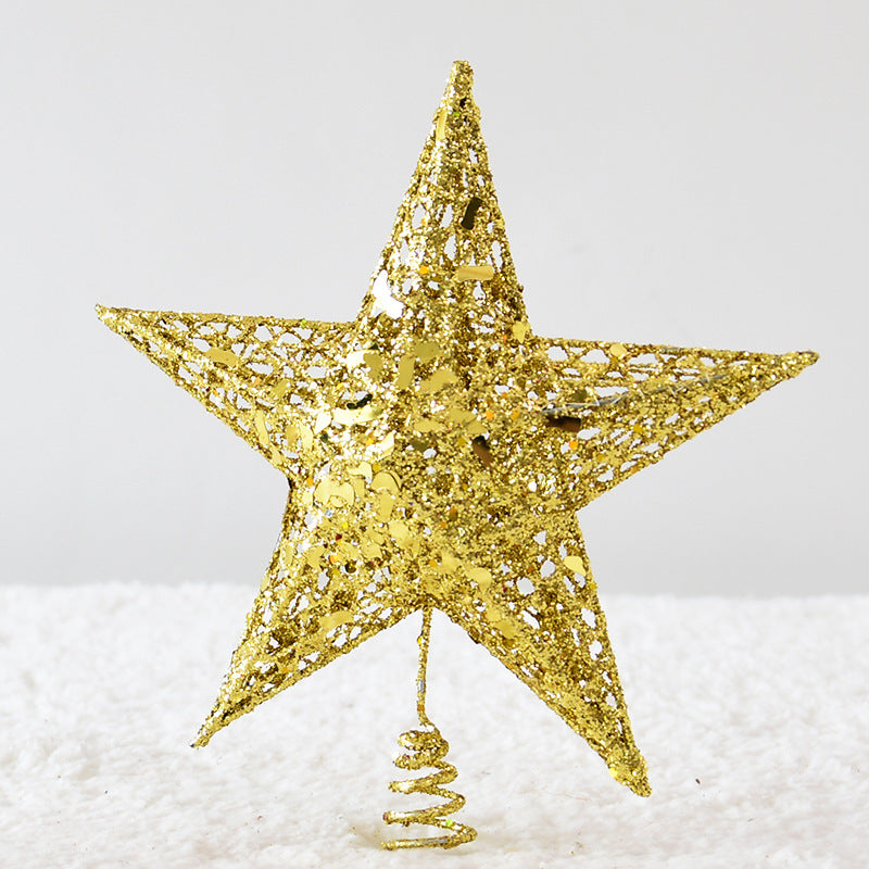 Estrela de Metal para Topo de Árvore de Natal