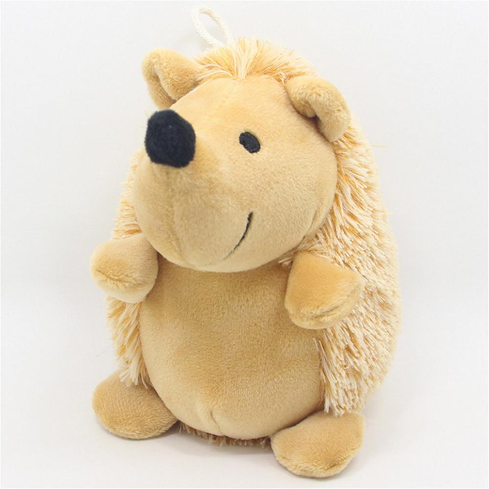 Riccio di peluche con squittio