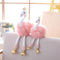 Roze flamingoknuffel