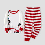 Colorblock Christmas Matching Family Lounge Set 6