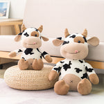 Vache en peluche toute câline