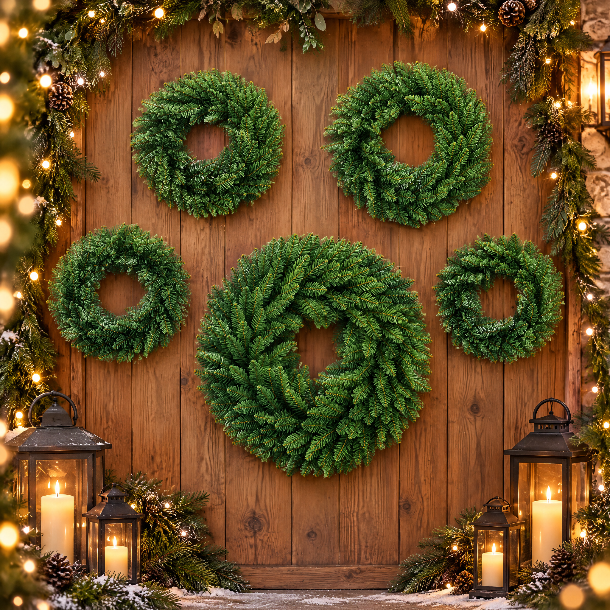 Christmas Wreath for Door and Window – Christmas