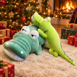 Giant Crocodile Plush Toy – Christmas