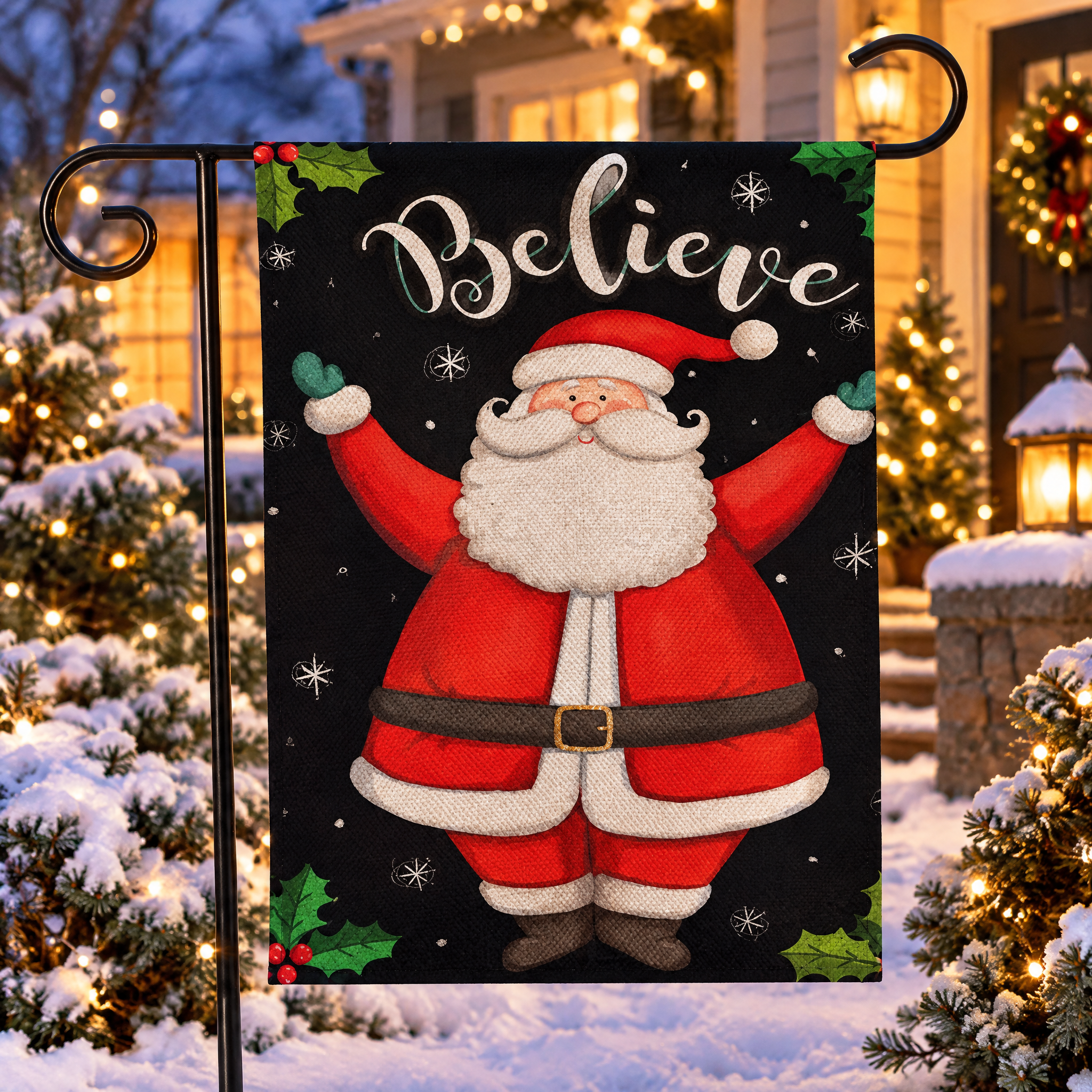 Santa Claus Christmas Garden Flag 30x45 cm – Christmas