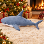 Cuddly Shark Plush Pillow – Christmas