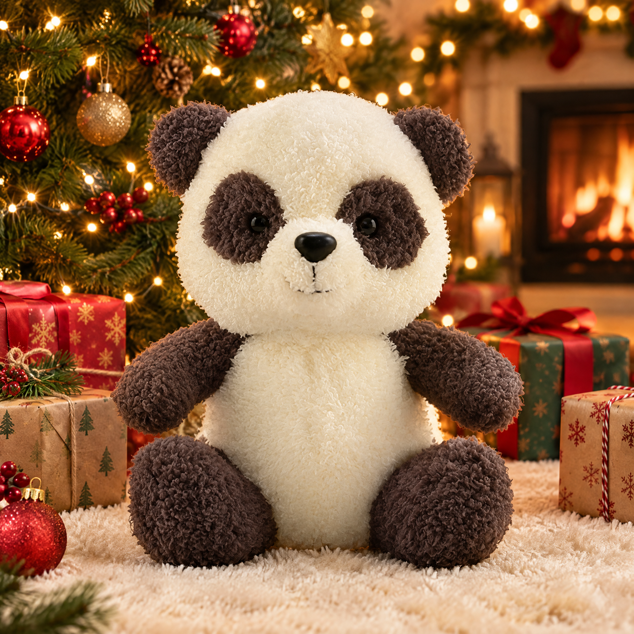 Jolie peluche panda 22 cm