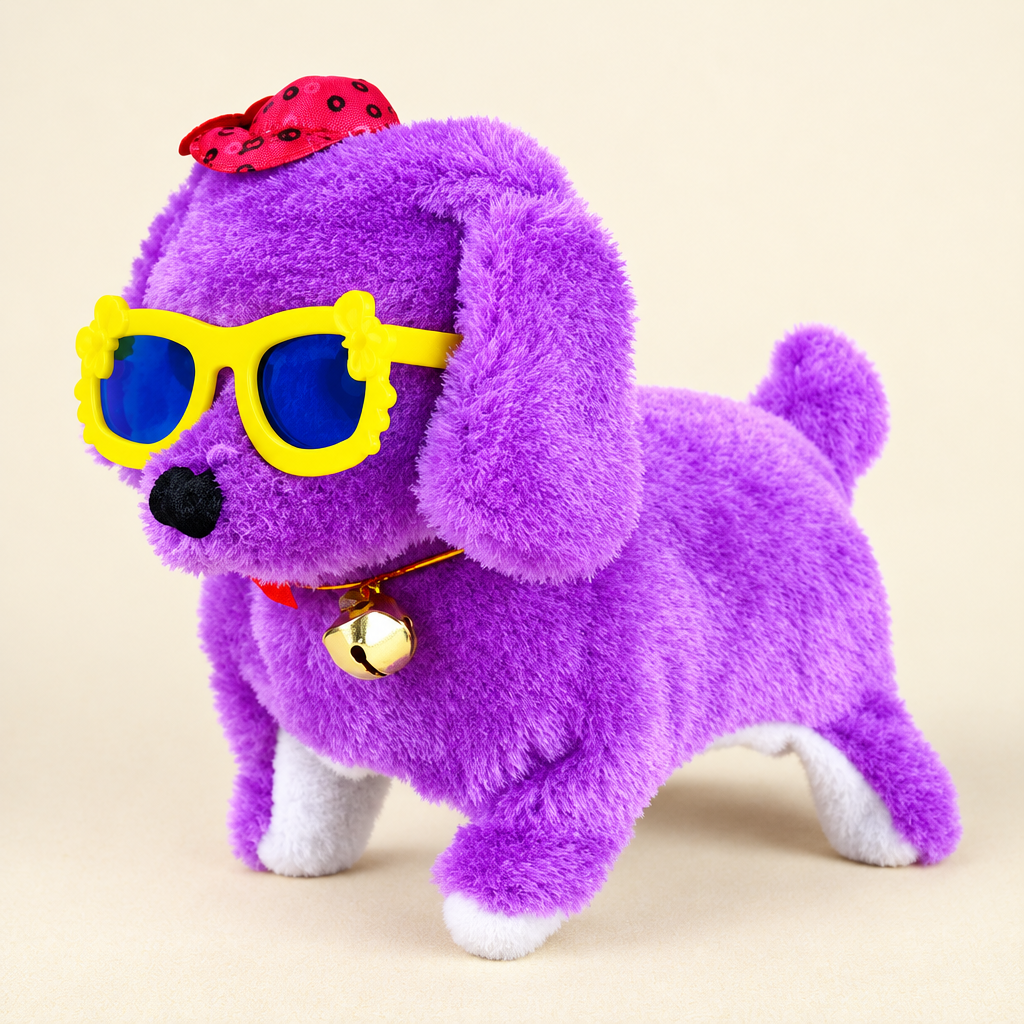 Musical Electric Plush Puppy Toy
