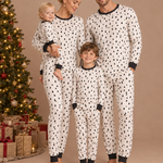 Christmas Tree Print Matching Family Pajamas – family photoshoot