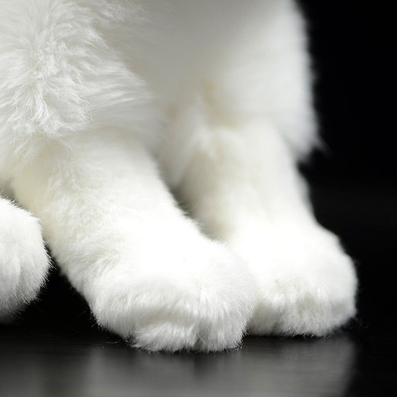 Fluffy Arctic Fox Plush Toy