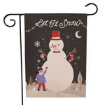 Drapeau de jardin de Noël Père Noël 30x45 cm