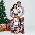 Festive Print Matching Family Christmas Pajamas 1