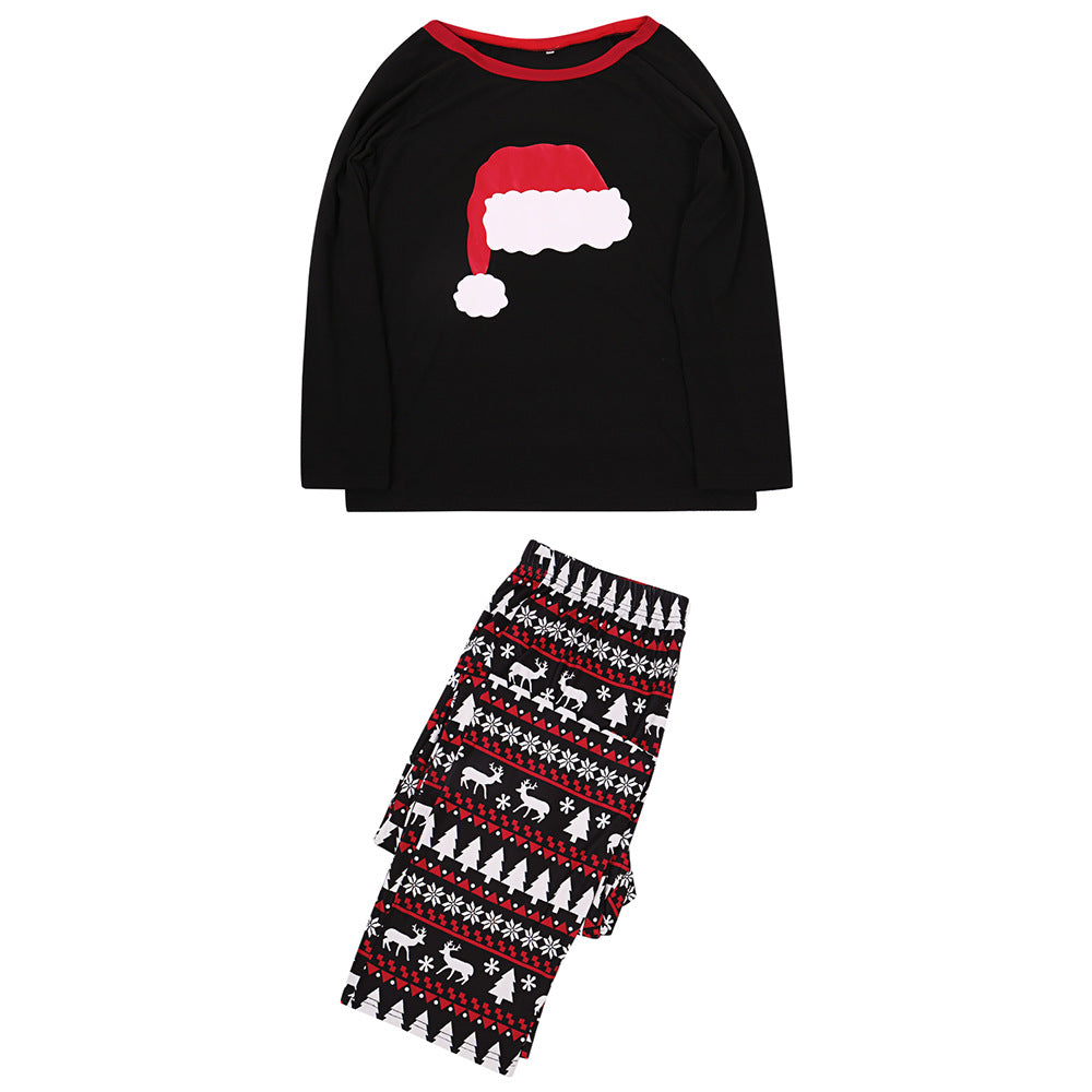 Santa Hat Matching Family Christmas Pajamas 2