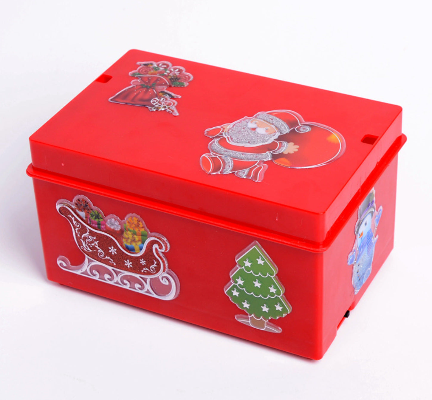 Musical Rising Christmas Gift Box