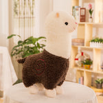 Alpaca di peluche soffice