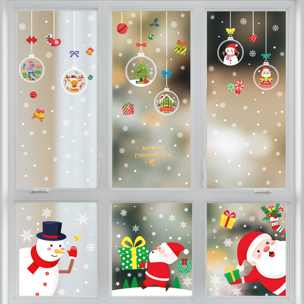 Christmas Static Cling Window Stickers