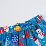 Holiday Print Matching Family Pajamas Set 5