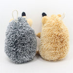 Riccio di peluche con squittio