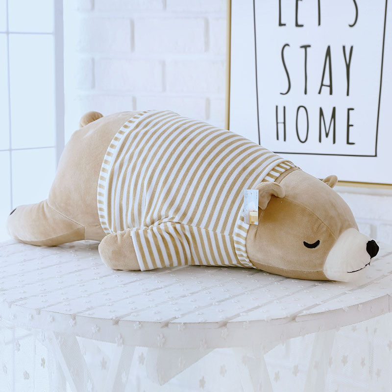 Grande orso di peluche coccoloso