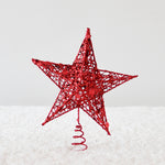 Estrela de Metal para Topo de Árvore de Natal