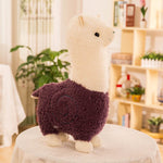 Alpaca di peluche soffice