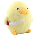 Patinho Amarelo de Peluche 30 cm