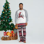 Festive Print Matching Family Christmas Pajamas 4