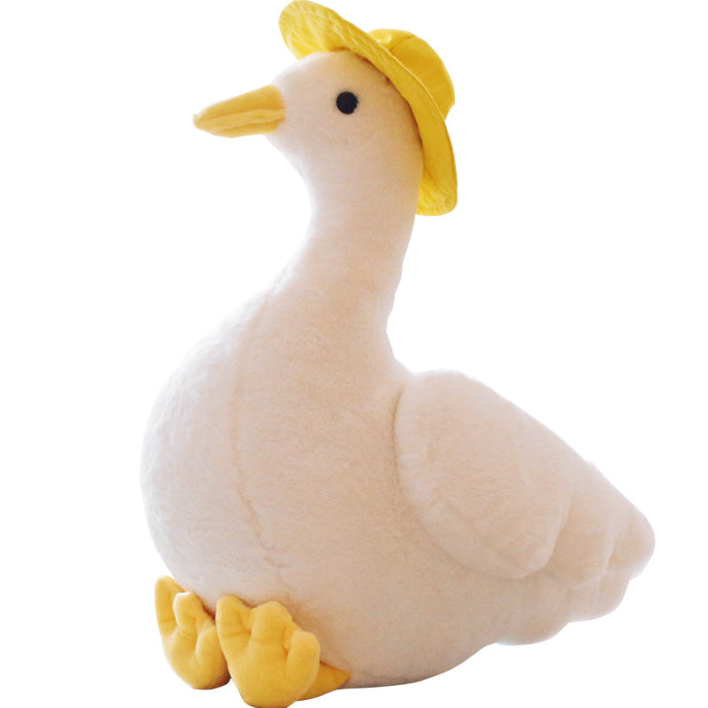 Paperella di peluche con sciarpa