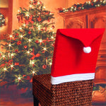 Christmas Chair Covers with Santa and Snowman