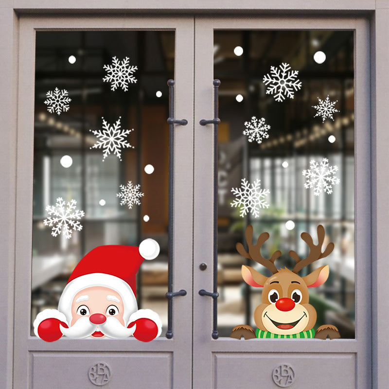 Christmas Static Cling Window Stickers