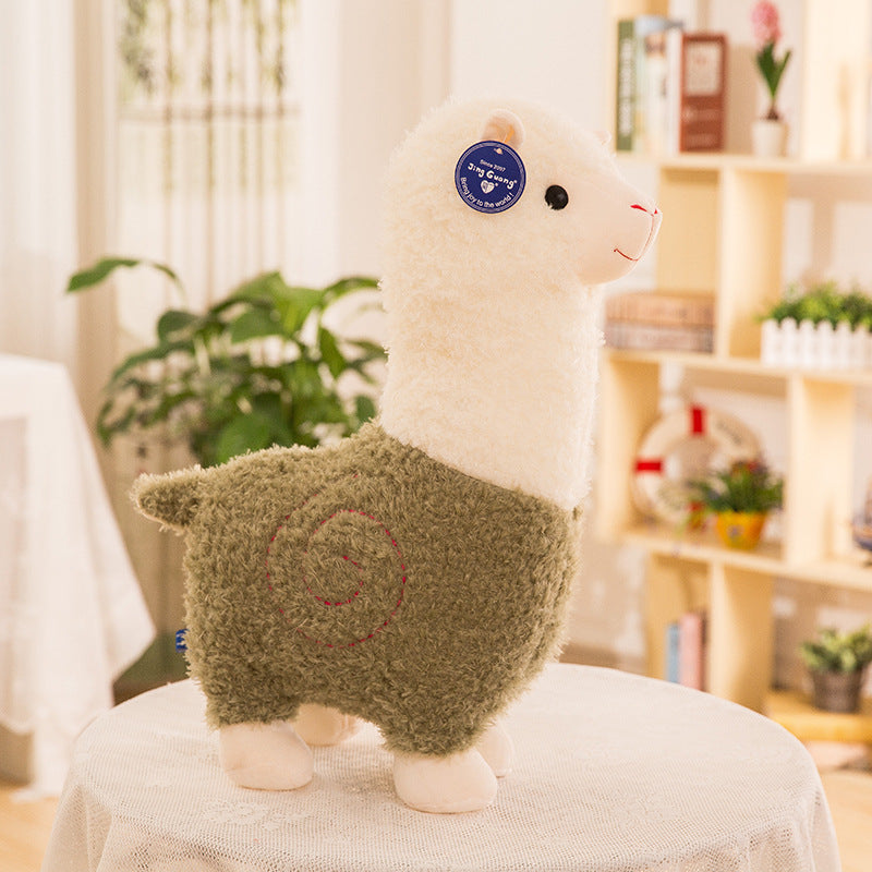 Alpaca di peluche soffice