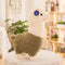 Alpaca de peluche esponjosa