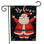 Drapeau de jardin de Noël Père Noël 30x45 cm