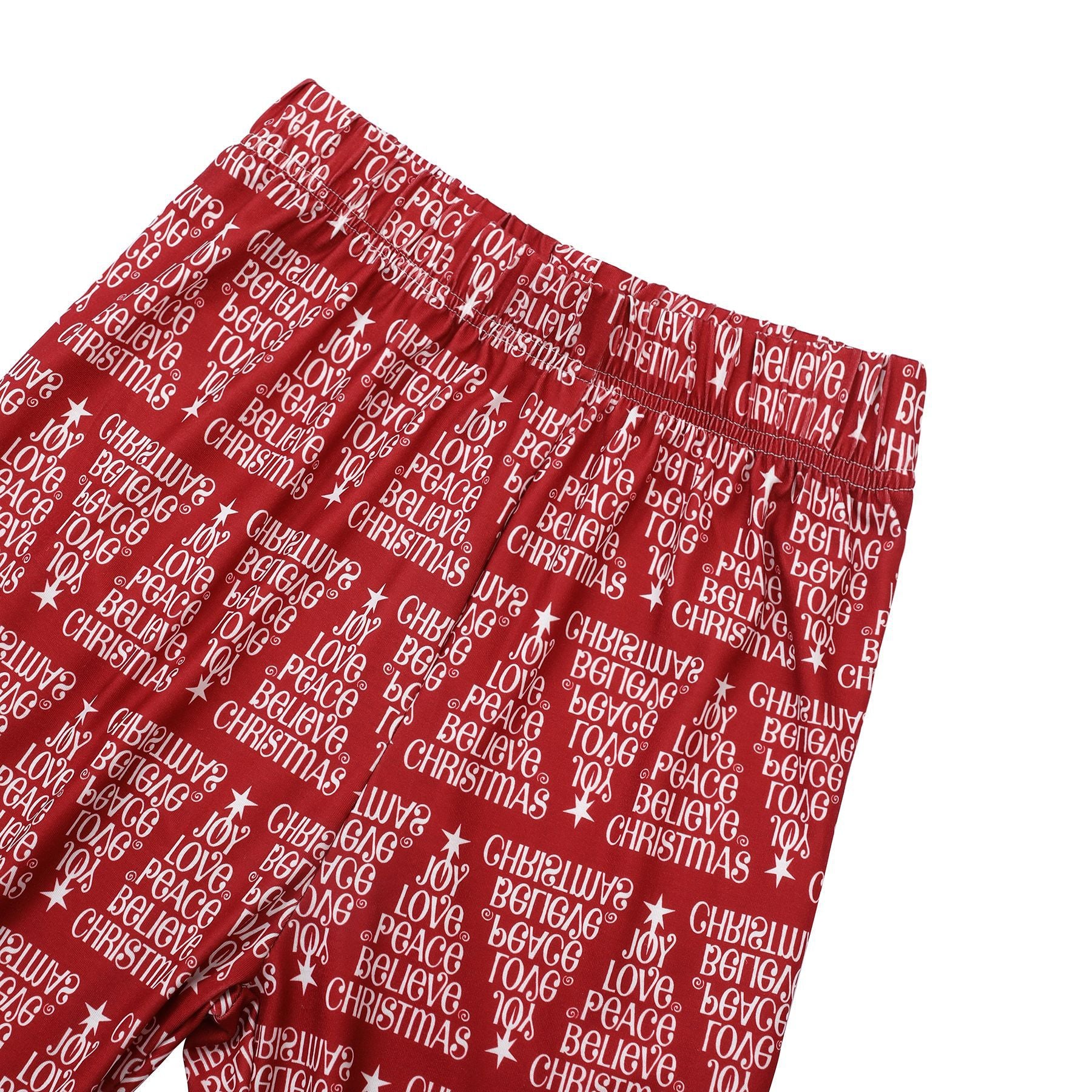 Merry Christmas Letter Matching Family Pajamas 4