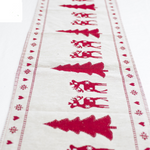 Reindeer and Snowman Christmas Table Runner
