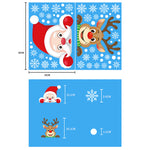 Christmas Static Cling Window Stickers