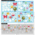 Christmas Static Cling Window Stickers