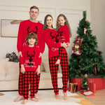 Merry Christmas Matching Family Pajamas (with Dog Sizes) 2