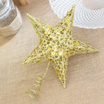 Estrela de Metal para Topo de Árvore de Natal