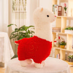 Alpaca di peluche soffice