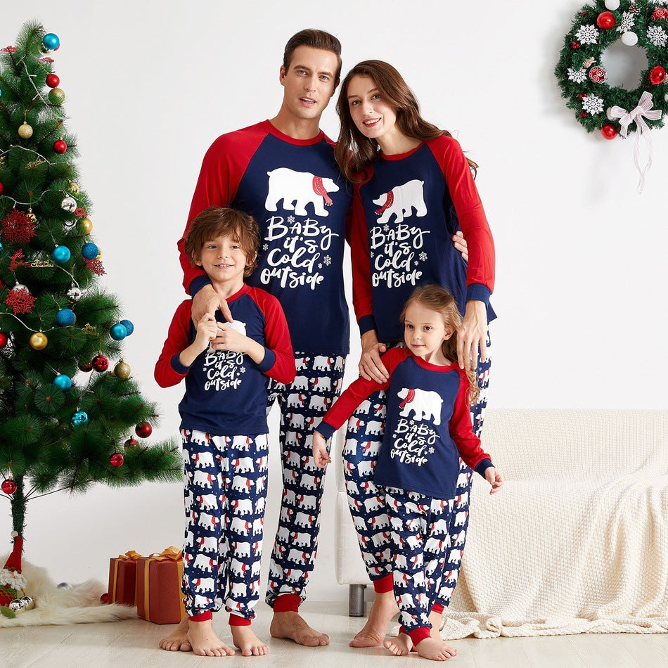 Christmas Elements Matching Family Pajamas 1