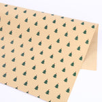 Papel de Embrulho de Natal Kraft Grosso 50x70 cm