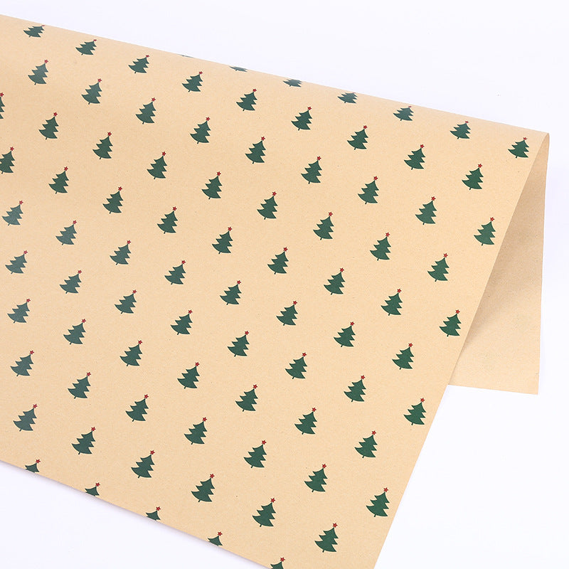 Thick Kraft Christmas Wrapping Paper 50x70 cm