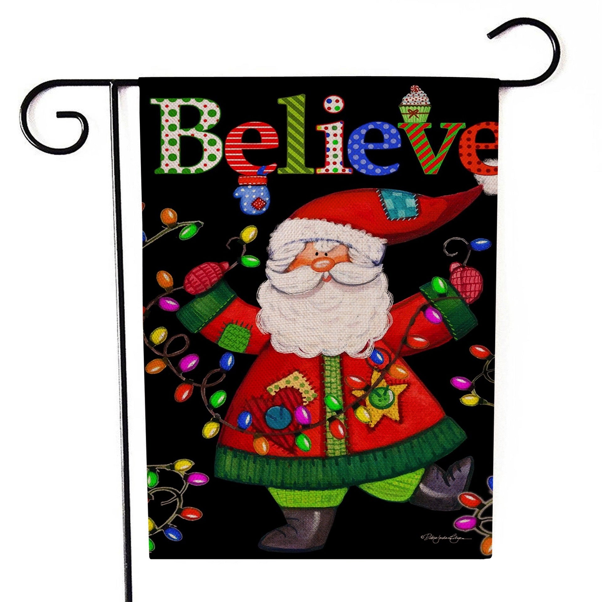 Santa Claus Christmas Garden Flag 30x45 cm